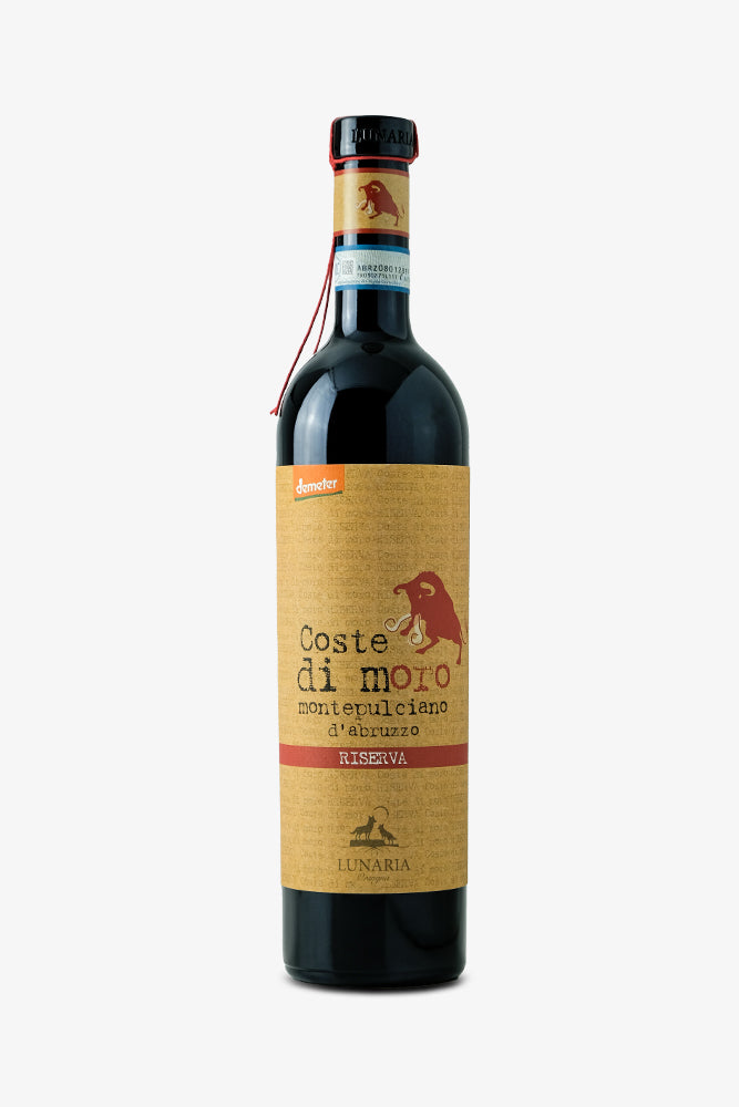 Coste di Moro Montepulciano Riserva 2010 - Lunaria Bio / Demeter Wein | SAVORE